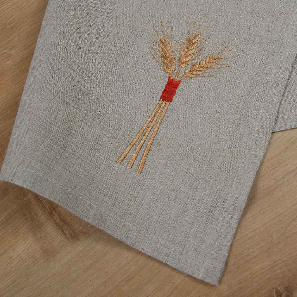 The Didukh tea towel in the giftbag